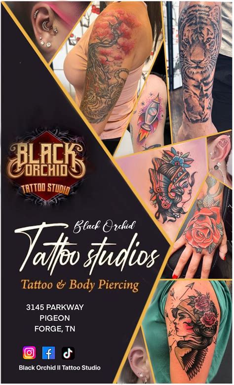 tattoo shop pigeon forge tennessee|black orchid piercing pigeon forge.